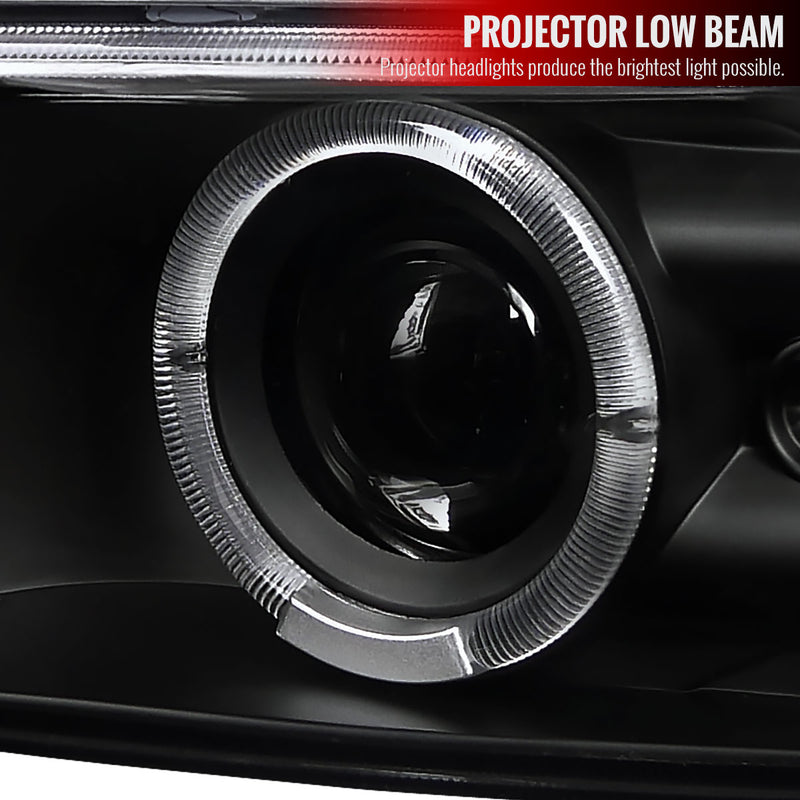 Spec-D 00-06 Chevrolet Suburban Projector Headlight Black Housing  LHP-SIV99JM-RS