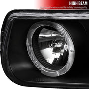 Spec-D 00-06 Chevrolet Tahoe Projector Headlight Black Housing  LHP-SIV99JM-RS