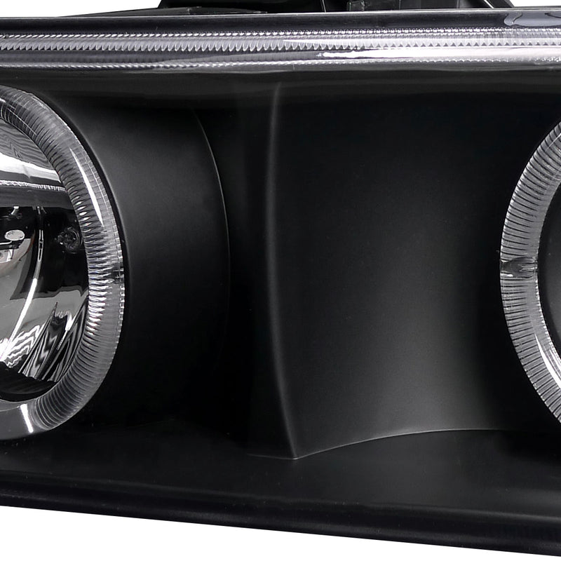Spec-D 00-06 Chevrolet Tahoe Projector Headlight Black Housing  LHP-SIV99JM-RS