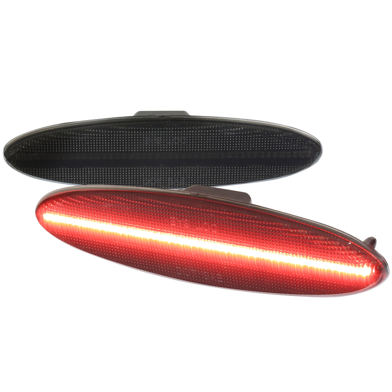 Spec-D 97-04 Chevrolet Corvette C5 Led Side Markers With Smoked Lens LSM-CVET97GLED-VS