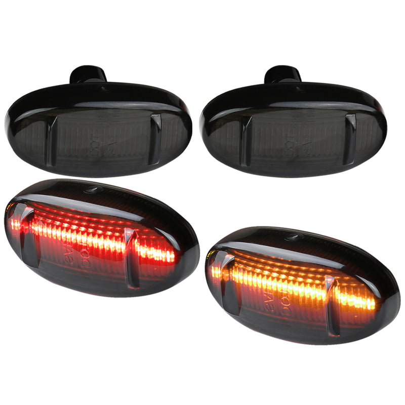 Spec-D 11-17 Ford F250 Led Side Marker- Smoked LSM-F25011GLED4P-VS