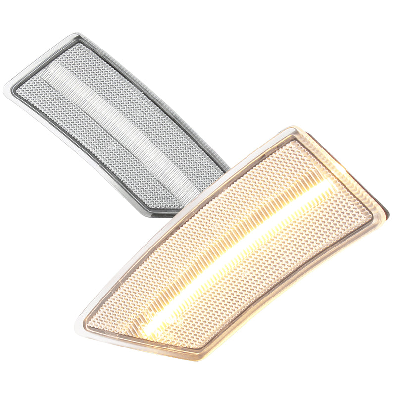 Spec-D 18-Up Ford Ranger Led Side Markers With Clear Lens LSM-RAN19CLED-VS