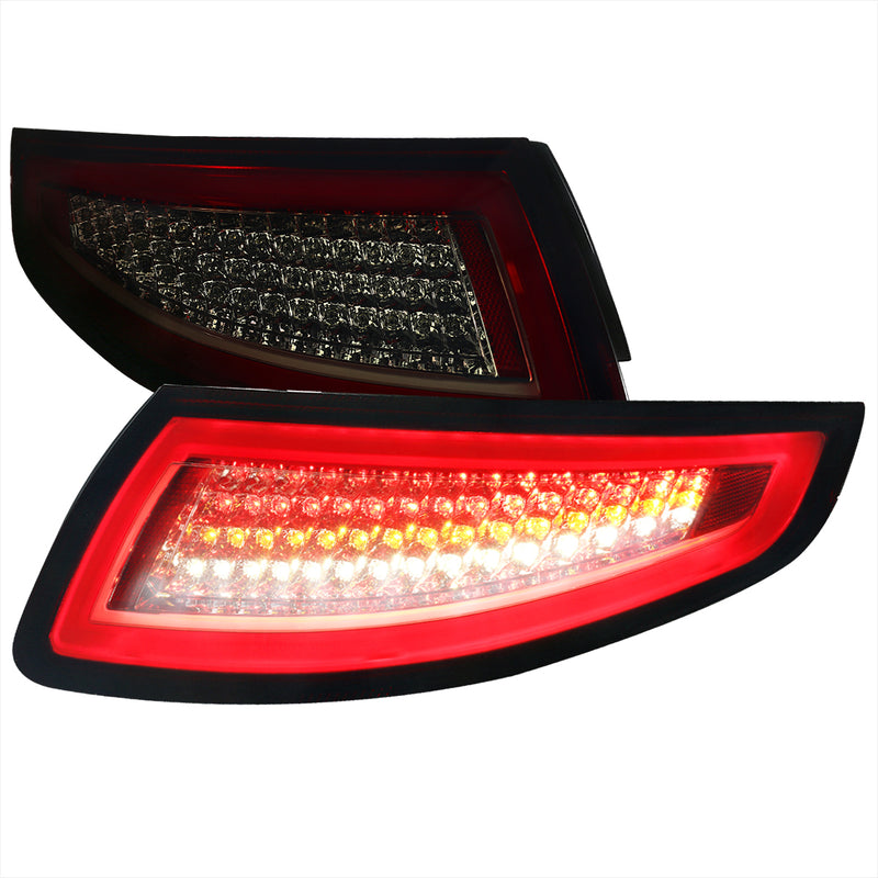 Spec-D 05-08 Porsche 997 911 Led Red/Smoke Tail Light LT-91105RGLED-TM