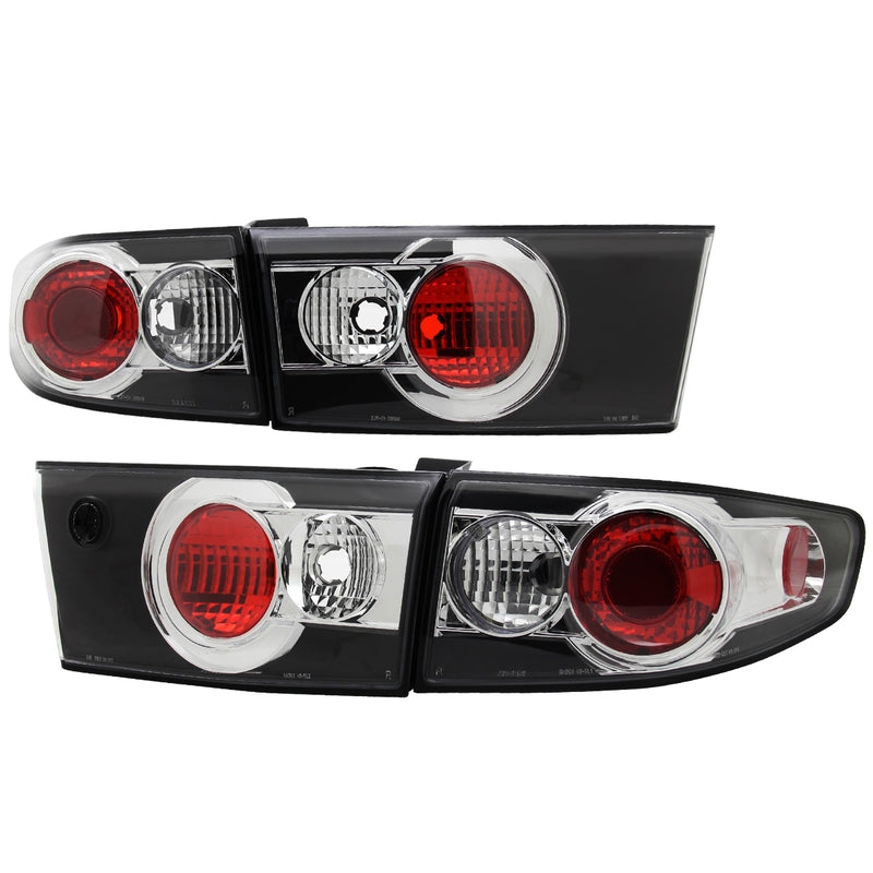 Spec-D 03-05 Honda Accord Altezza Tail Light Black LT-ACD034JM-TM