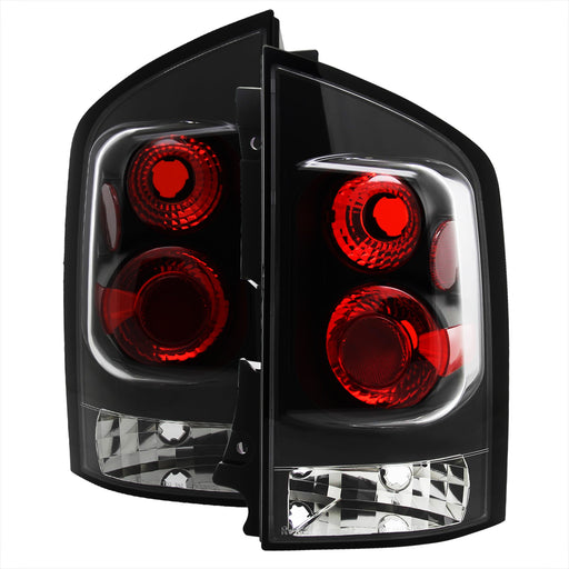 Spec-D 05-12 Nissan Armada Altezza Tail Light Black LT-AMD04JM-TM
