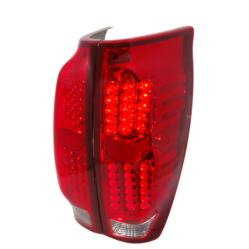 Spec-D 02-06 Chevrolet Avalanche Led Tail Lights Red LT-AVA02RLED-KS