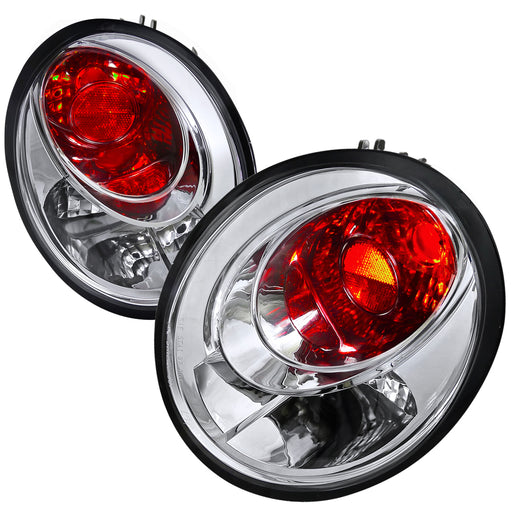 Spec-D 98-05 Volkswagen  Beetle  Euro Tail Lights Chrome Housing  LT-BEE98-APC