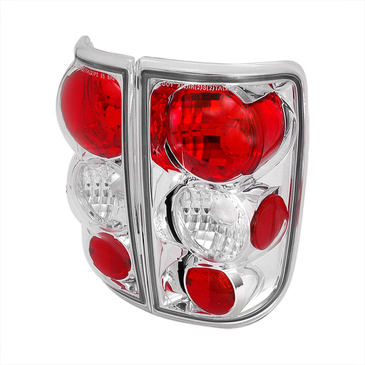 Spec-D 95-04 Chevrolet Blazer Altezza Tail Light Chrome LT-BLZ95-TM