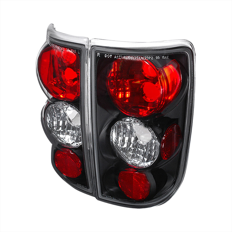 Spec-D 95-04 Chevrolet Blazer Altezza Tail Light Black LT-BLZ95JM-TM