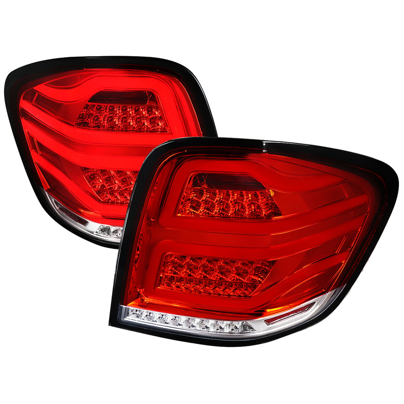Spec-D 06-11 Mercedes Benz W164  Ml Class Led  Tail Lights Red LT-BW16406RLED-TM