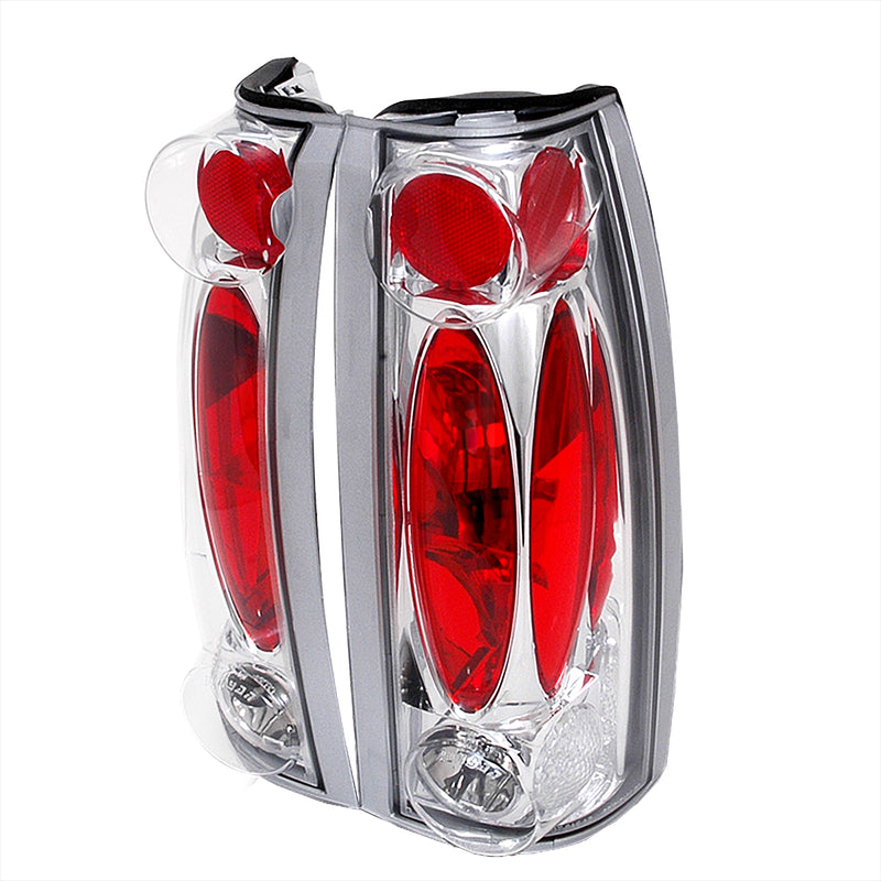 Spec-D 99-00 Cadillac Escalade Altezza Tail Light Chrome LT-C1088-TM