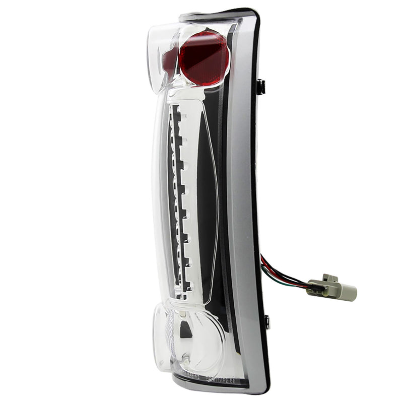 Spec-D 88-98 Chevrolet C10 Led Tail Lights Chrome LT-C1088CLED-TM