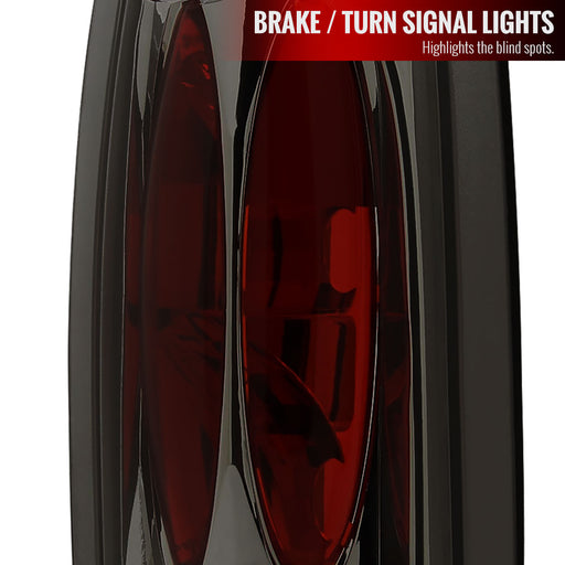 Spec-D 99-00 Cadillac Escalade Altezza Tail Light Smoke LT-C1088G-TM