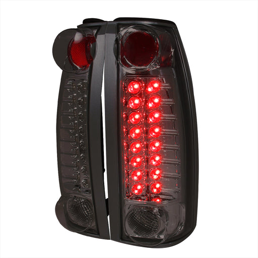 Spec-D 88-98 Chevrolet C10 Led Tail Lights Smoke LT-C1088GLED-TM