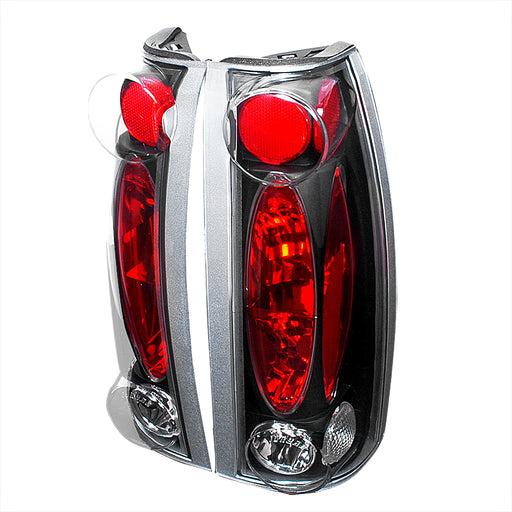Spec-D 99-00 Cadillac Escalade Altezza Tail Light Black LT-C1088JM-TM