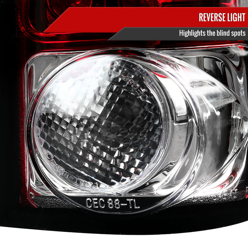 Spec-D 88-98 Chevrolet C10 Led Tail Lights Red LT-C1088RLED-TM