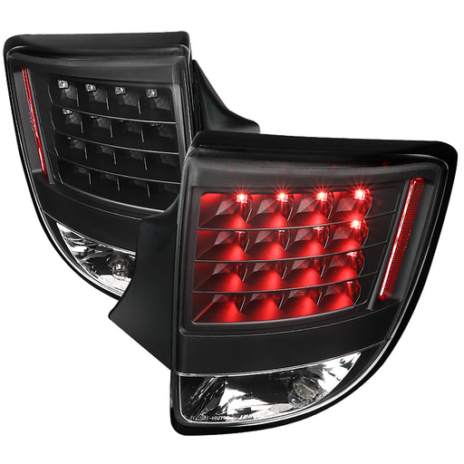 Spec-D 00-05 Toyota Celica T230 Led Tail Lights- All Black Housing With Clear Lens LT-CEL00JMLED-V2-TM