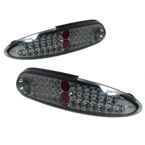Spec-D 93-02 Chevrolet Camaro Led Tail Lights Smoke LT-CMR93GLED-KS