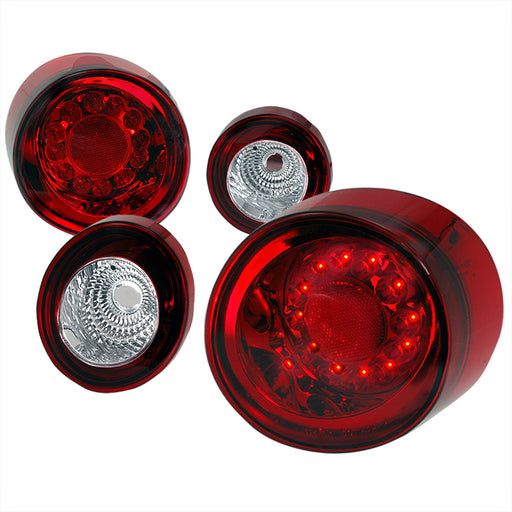 Spec-D 05-10 Chevrolet Cobalt Led Tail Lights Red 2Dr LT-COB052RLED-TM