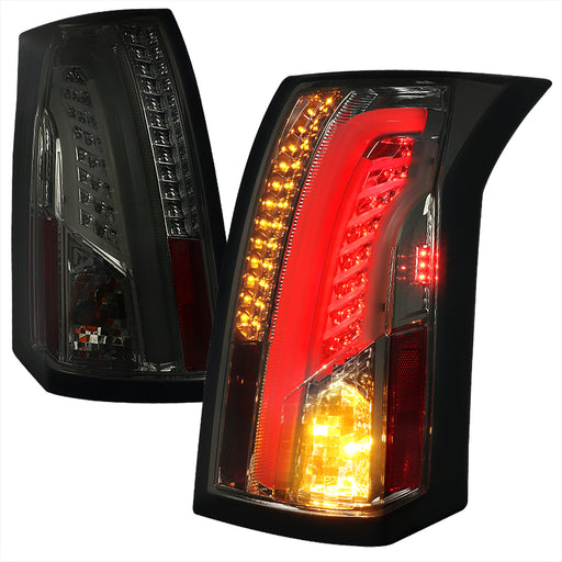 Spec-D 03-07  Cadillac Cts Led Tail Lights Smoke  LT-CTS03GLED-TM