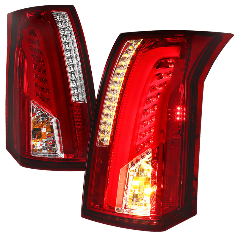 Spec-D 03-07  Cadillac Cts Led Tail Lights Red  LT-CTS03RLED-TM