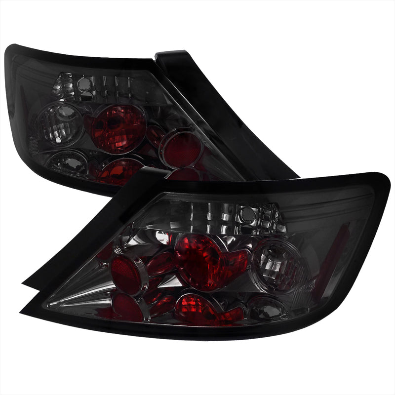 Spec-D 06-10 Honda  Civic  Tail Light 2Dr Smoked Lens Chrome Housing LT-CV062G-TM