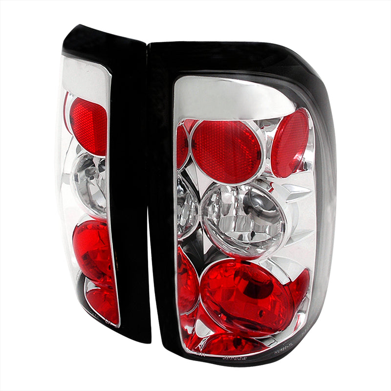 Spec-D 97-04 Dodge Dakota Altezza Tail Light Chrome LT-DAK97-TM