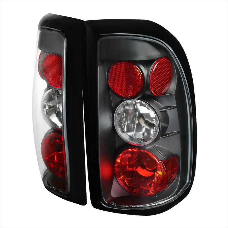 Spec-D 97-04 Dodge Dakota Altezza Tail Light Black LT-DAK97JM-TM
