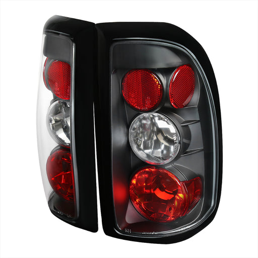 Spec-D 97-04 Dodge Dakota Altezza Tail Light Black LT-DAK97JM-TM