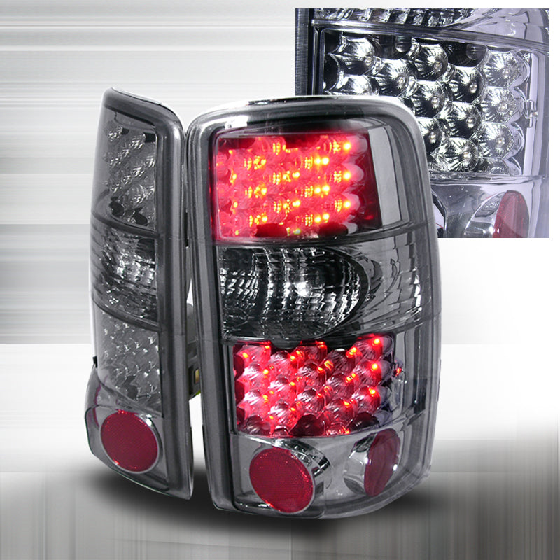 Spec-D 00-06 Chevrolet/Gmc Denali/Tahoe Led Tail Lights Smoke LT-DEN00GLED-KS