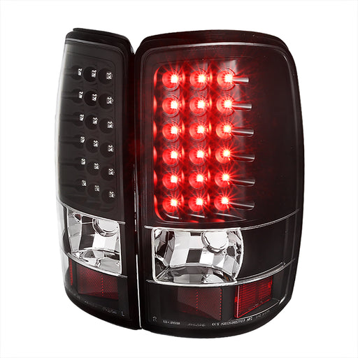 Spec-D 00-06 Chevrolet/Gmc Denali Tahoe Led Tail Lights Black Housing LT-DEN00JMLED-V2-TM