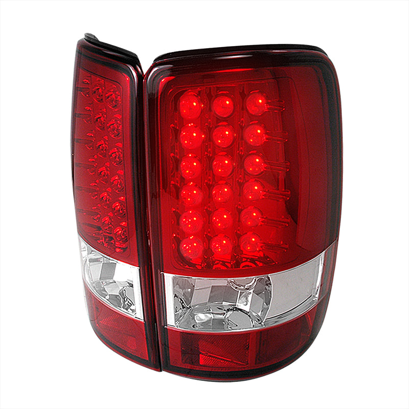 Spec-D 00-06 Chevrolet/Gmc Denali/Tahoe Led Tail Lights Red LT-DEN00RLED-TM