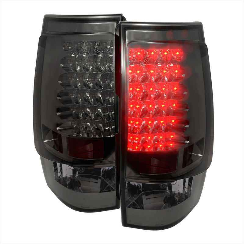 Spec-D 07-10 Chevrolet/Gmc Denali/Tahoe Led Tail Lights Smoke LT-DEN07GLED-TM
