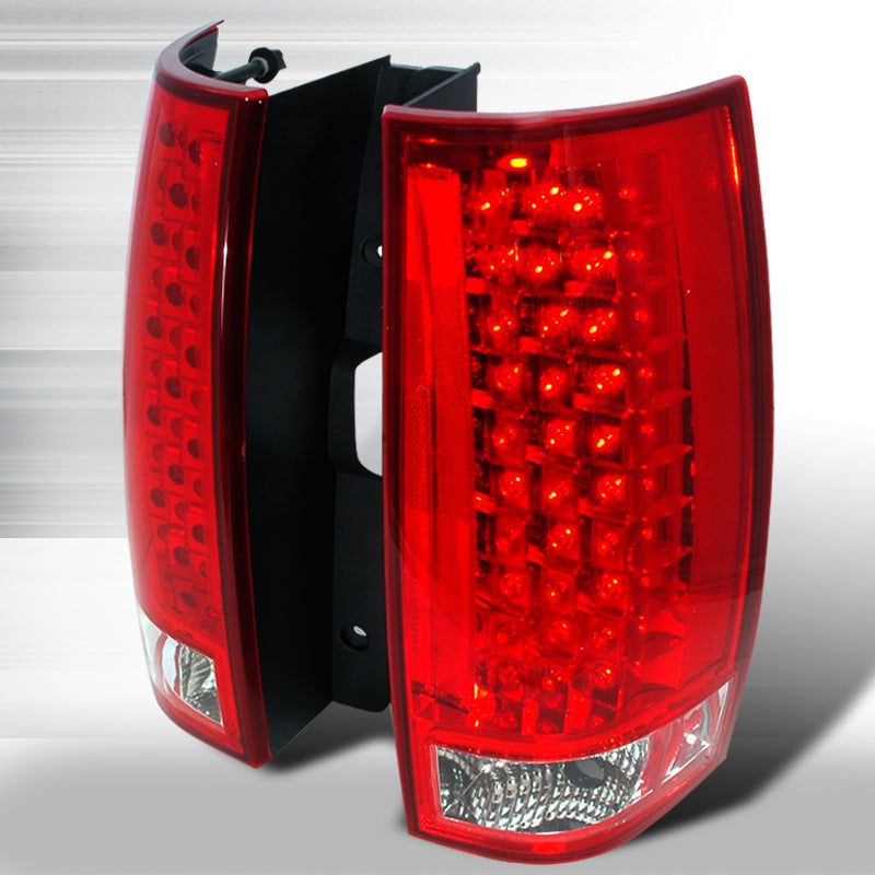 Spec-D 07-10 Chevrolet/Gmc Denali/Tahoe Led Tail Lights Chrome LT-DEN07RG3LED-KS