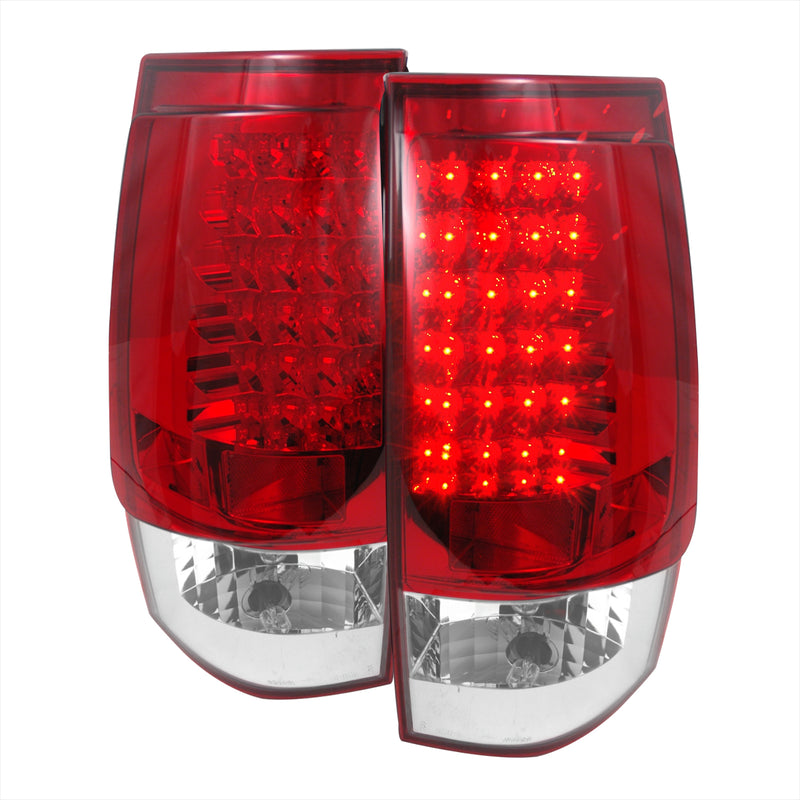 Spec-D 07-10 Chevrolet/Gmc Denali/Tahoe Led Tail Lights Red LT-DEN07RLED-TM