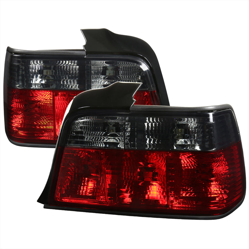 Spec-D 92-98 Bmw E36 3 Series Altezza Tail Light Red Smoke 4 Door LT-E364RG-APC
