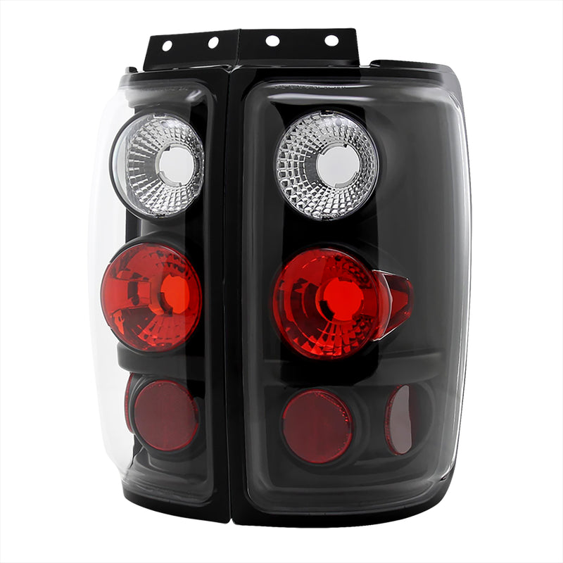 Spec-D 97-02 Ford Expedition Altezza Tail Light Black LT-EPED97JM-TM
