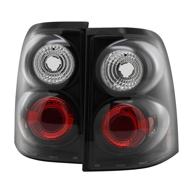 Spec-D 02-05 Ford Explorer Altezza Tail Light Black LT-EPOR02JM-TM