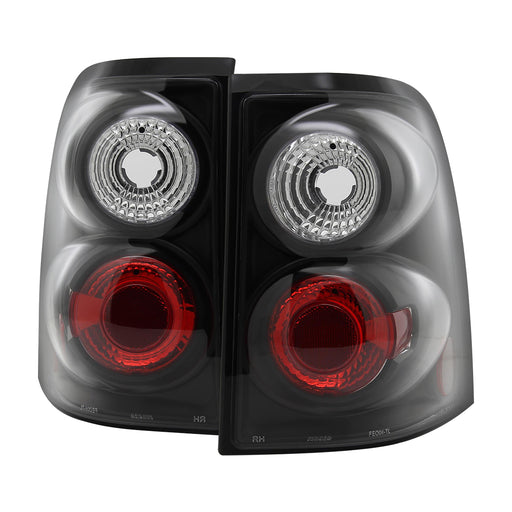 Spec-D 02-05 Ford Explorer Altezza Tail Light Black LT-EPOR02JM-TM