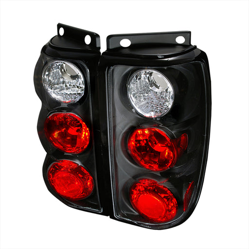Spec-D 95-97 Ford Explorer Altezza Tail Light Black LT-EPOR95JM-TM
