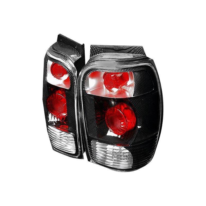 Spec-D 98-01 Ford Explorer Altezza Tail Lights Chrome LT-EPOR98CF-KS