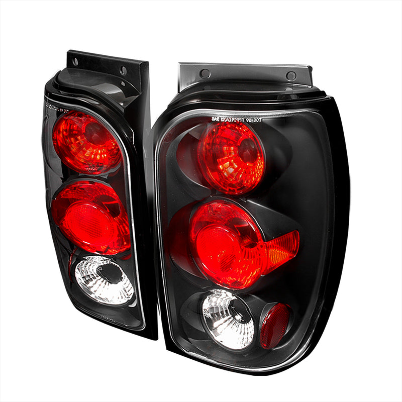 Spec-D 98-01 Ford Explorer Altezza Tail Light Black LT-EPOR98JM-TM