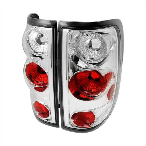 Spec-D 04-08 Ford F150 Altezza Tail Light Chrome LT-F15004-TM