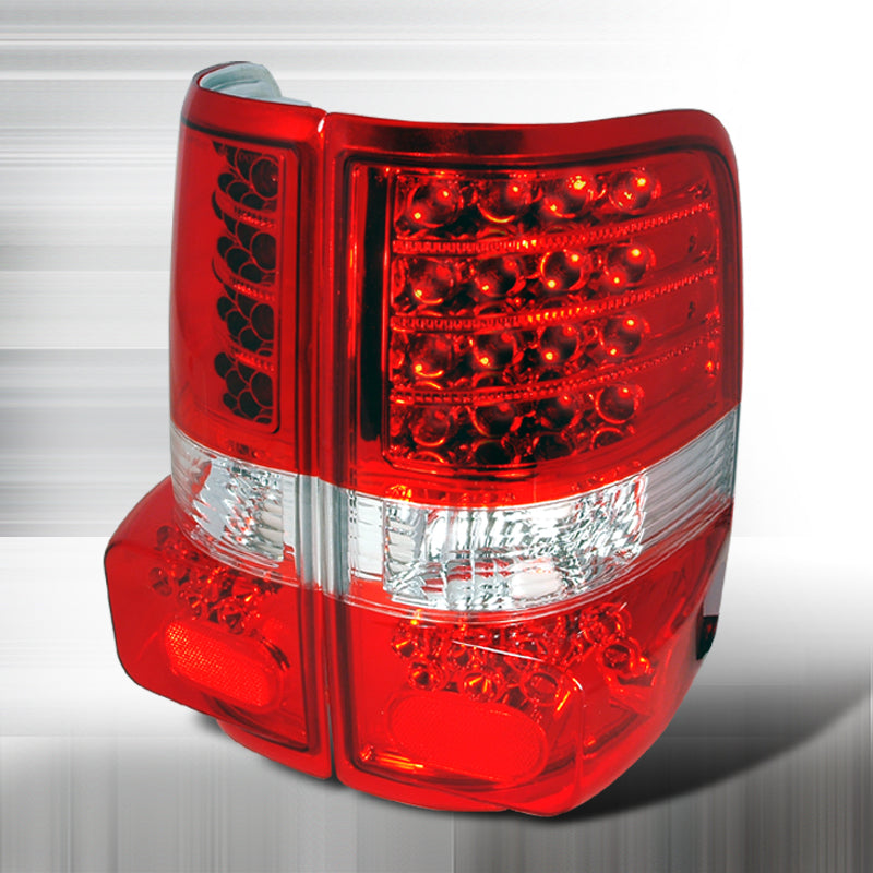 Spec-D 04-07 Ford F150 Led Tail Lights Red LT-F15004RLED-KS