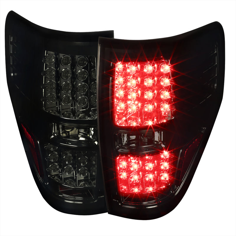 Spec-D 09-12 Ford F150  Led Tail Lights Smoke LT-F15009GLED-TM