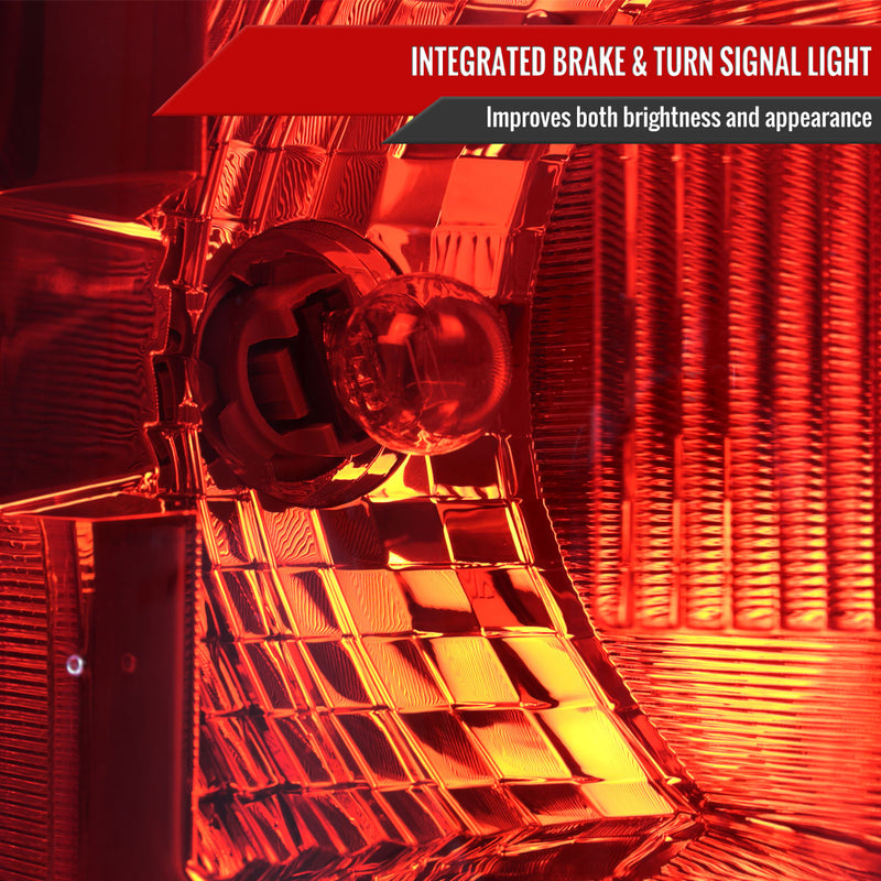 Spec-D 15-17 Ford F-150 Tail Light Oe Left Side With Bulb LT-F15015OEM-L-LD