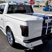 Spec-D 15-20 Ford F-150 Led Tail Lights Black Housing Smoked Lens - Halogen Models Only LT-F15015SMLED-LD