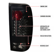 Spec-D 99-07 Ford F350 Led Tail Lights Smoke LT-F15097GLED-TM