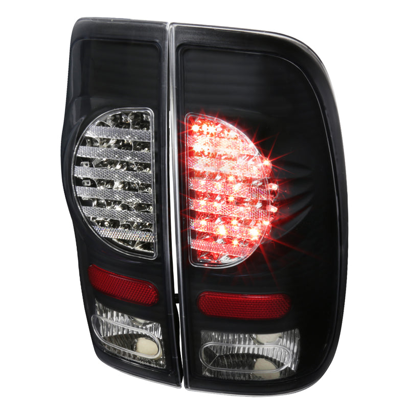 Spec-D 97-03 Ford F150 Black Led Tail Lights LT-F15097JMLED-V2-RS
