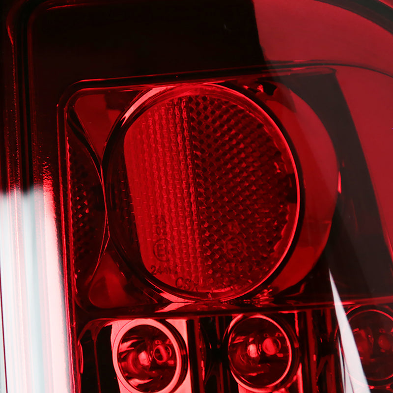 Spec-D 99-07 Ford F350 Led Tail Lights Red LT-F15097RLED-TM